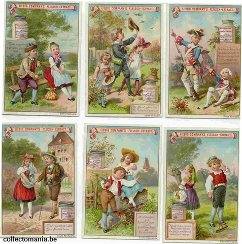 Chromo Trade Card 0293 (Chansons populaires)