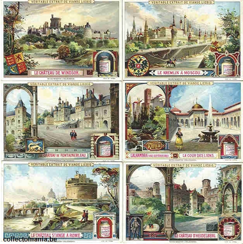 Chromo Trade Card 0373 Monuments célèbres