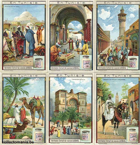 Chromo Trade Card 1105 En Tunisie