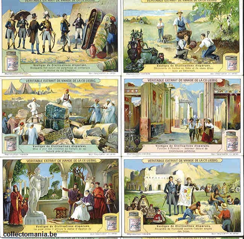 Chromo Trade Card 1152 Vestiges de civilisations disparues
