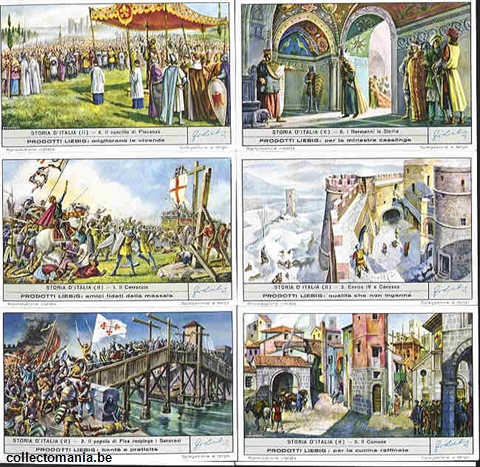 Chromo Trade Card 1552 Storia d'Italia II
