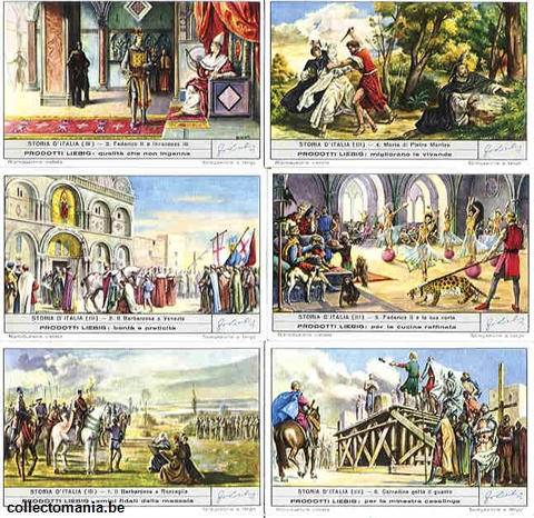 Chromo Trade Card 1553 Storia d'Italia III