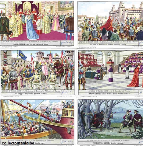 Chromo Trade Card 1699 Storia d'Italia XIII
