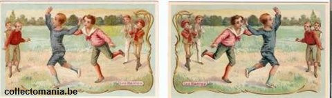 Chromo Trade Card GUE_HER_03 84 cards - Jeux enfantines - children games MIRRORWISE cards