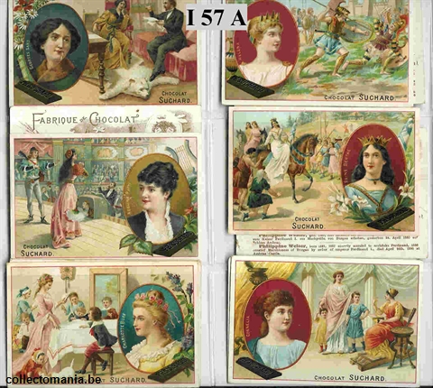 Chromo Trade Card SucI057 Famous Women (12)