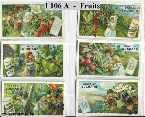 Chromo Trade Card SucI106 Fruits (12) : same as 152 on front