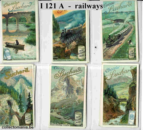 Chromo Trade Card SucI121 Railways (12)