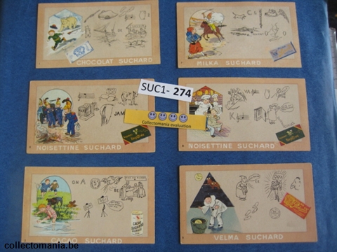Chromo Trade Card SucI274 World puzzle series (12)