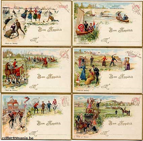 Chromo Trade Card T8 Sporting Scenes 1890