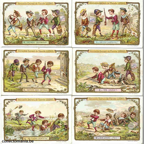 Chromo Trade Card 0467 (Chasse)