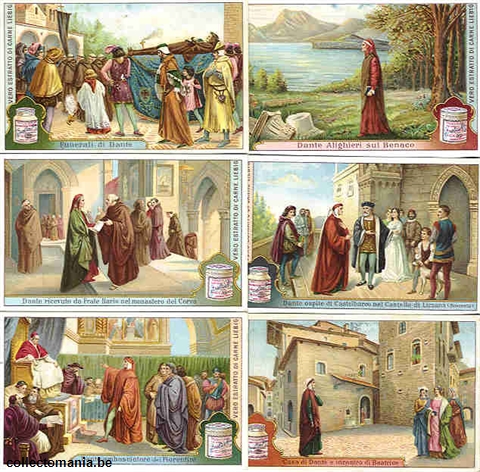 Chromo Trade Card 1116 (Dante Alighieri)