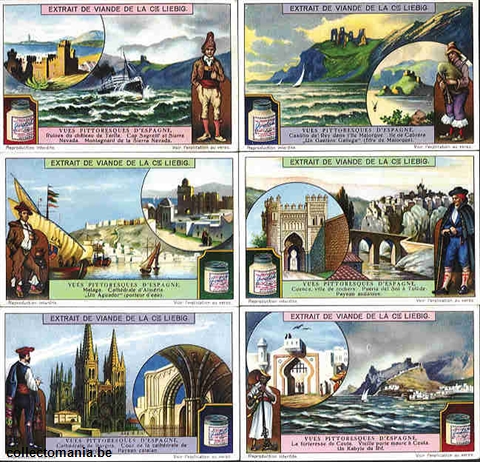 Chromo Trade Card 1174 Vues pittoresques d'Espagne
