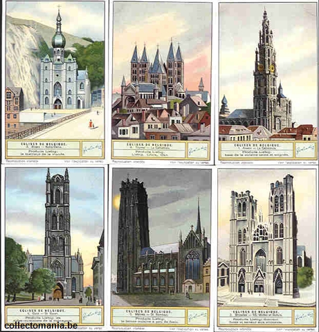 Chromo Trade Card 1235 Eglise de Belgique
