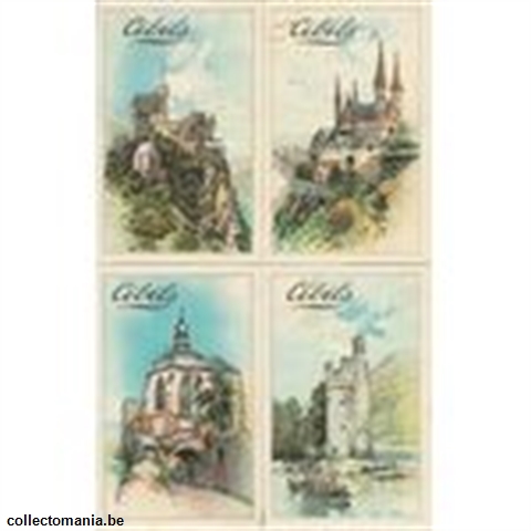 Chromo Trade Card CIB_2_1_6 German castles PRINTER ABERLEE