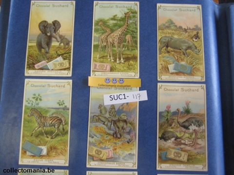 Chromo Trade Card SucI117 African Fauna (12)