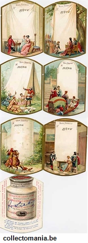 Chromo Trade Card T19 *Scenes with Historical Costumes 1903